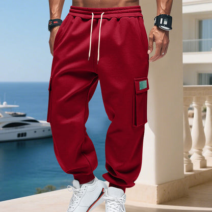 Men's Sweatpants with Cargo Pockets Skorter