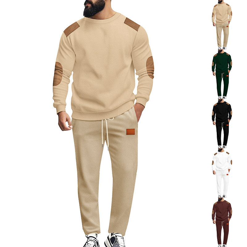Men's stylish tracksuit set with elastic waistband and practical pockets Skorter