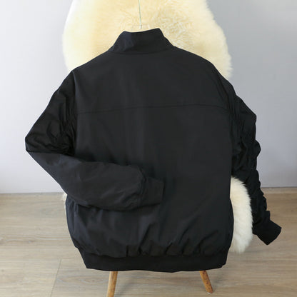 Men's transitional jacket with elastic arm openings and practical pockets Skorter