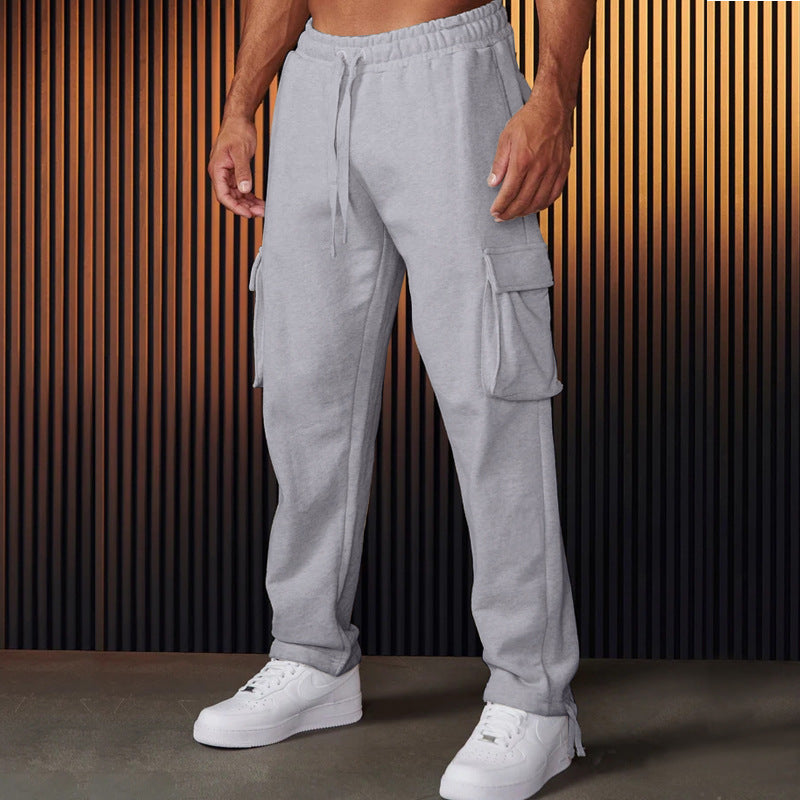 Men's cargo joggers with adjustable waistband and practical side pockets Skorter