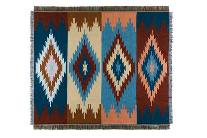 Skorter | National Style woven Casual Blanket Fabric Blanket Cover Blanket