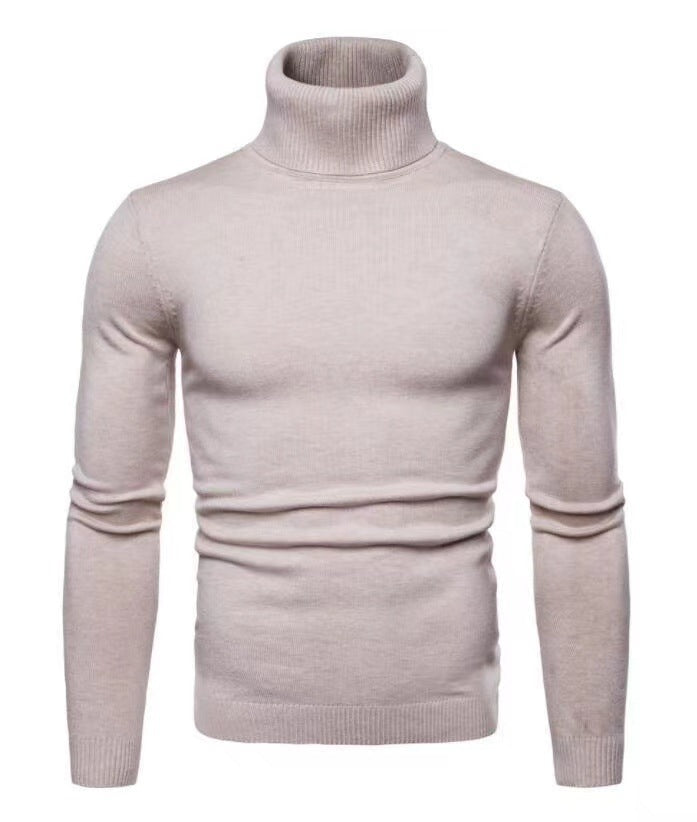 Men's turtleneck sweater made of high-quality cotton Skorter