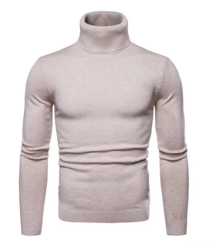 Men's turtleneck sweater made of high-quality cotton Skorter
