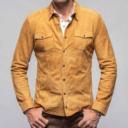 Men's Suede Jacket Skorter