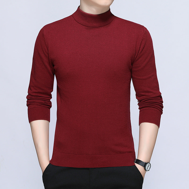 Men's stylish turtleneck sweater made of soft cotton blend Skorter