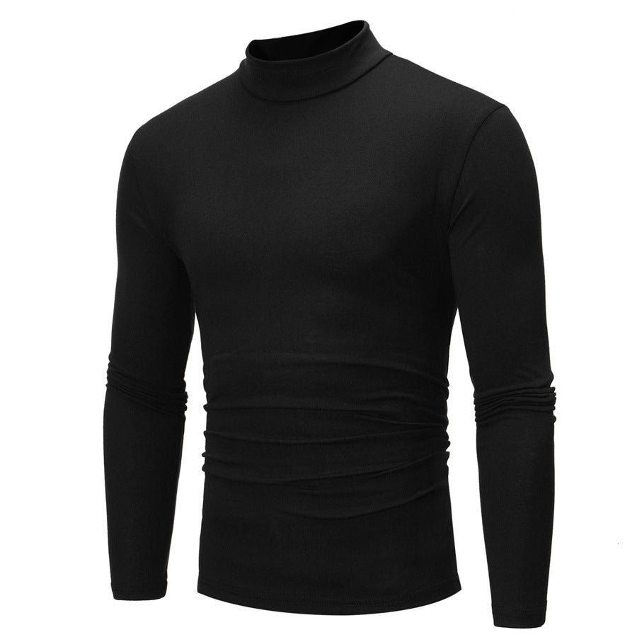 Men's turtleneck sweater made of soft jersey Skorter