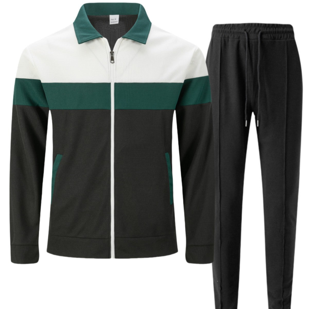 Men's sporty tracksuit set with breathable material and functional pockets Skorter