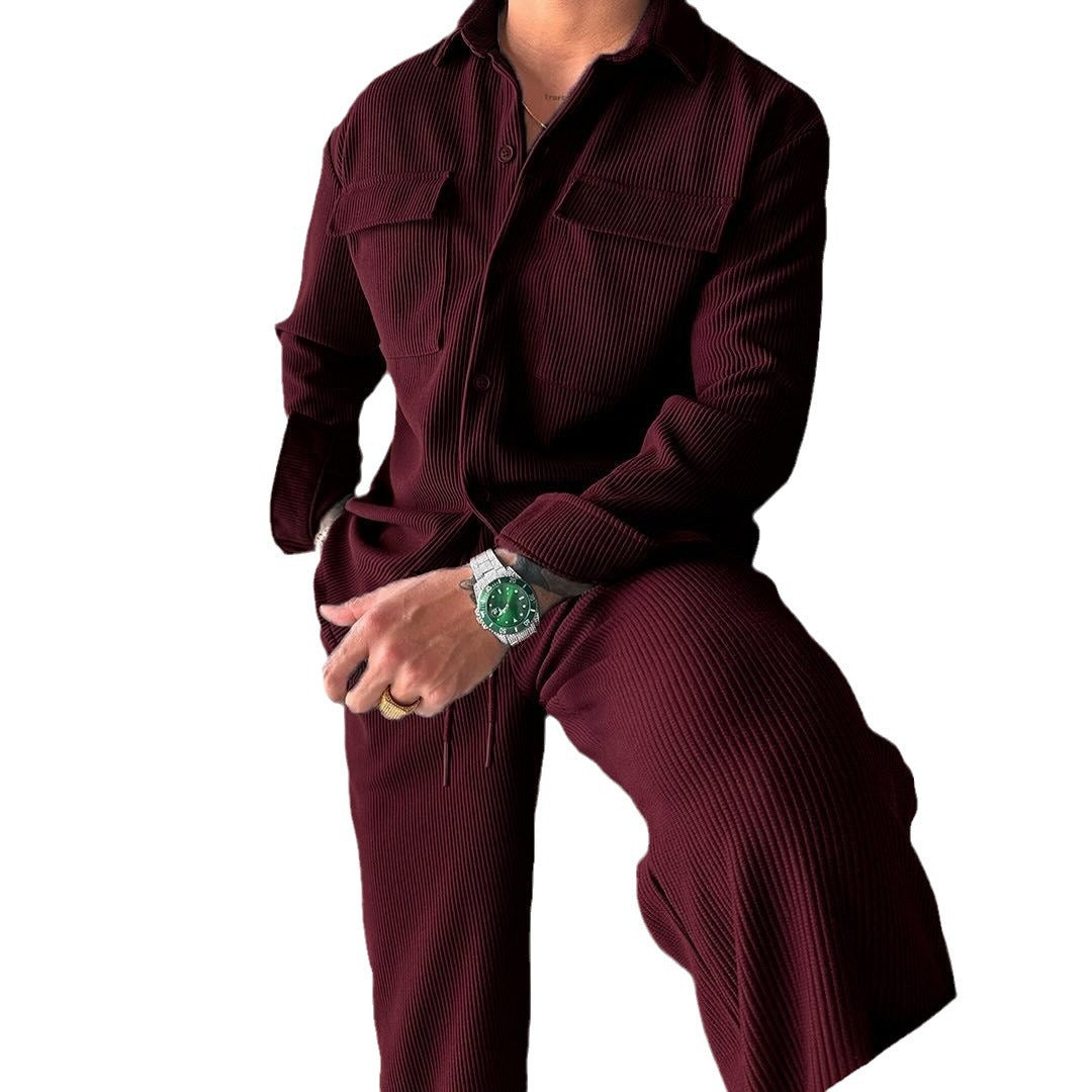 Men's utility shirt blouse with double breast pockets Skorter