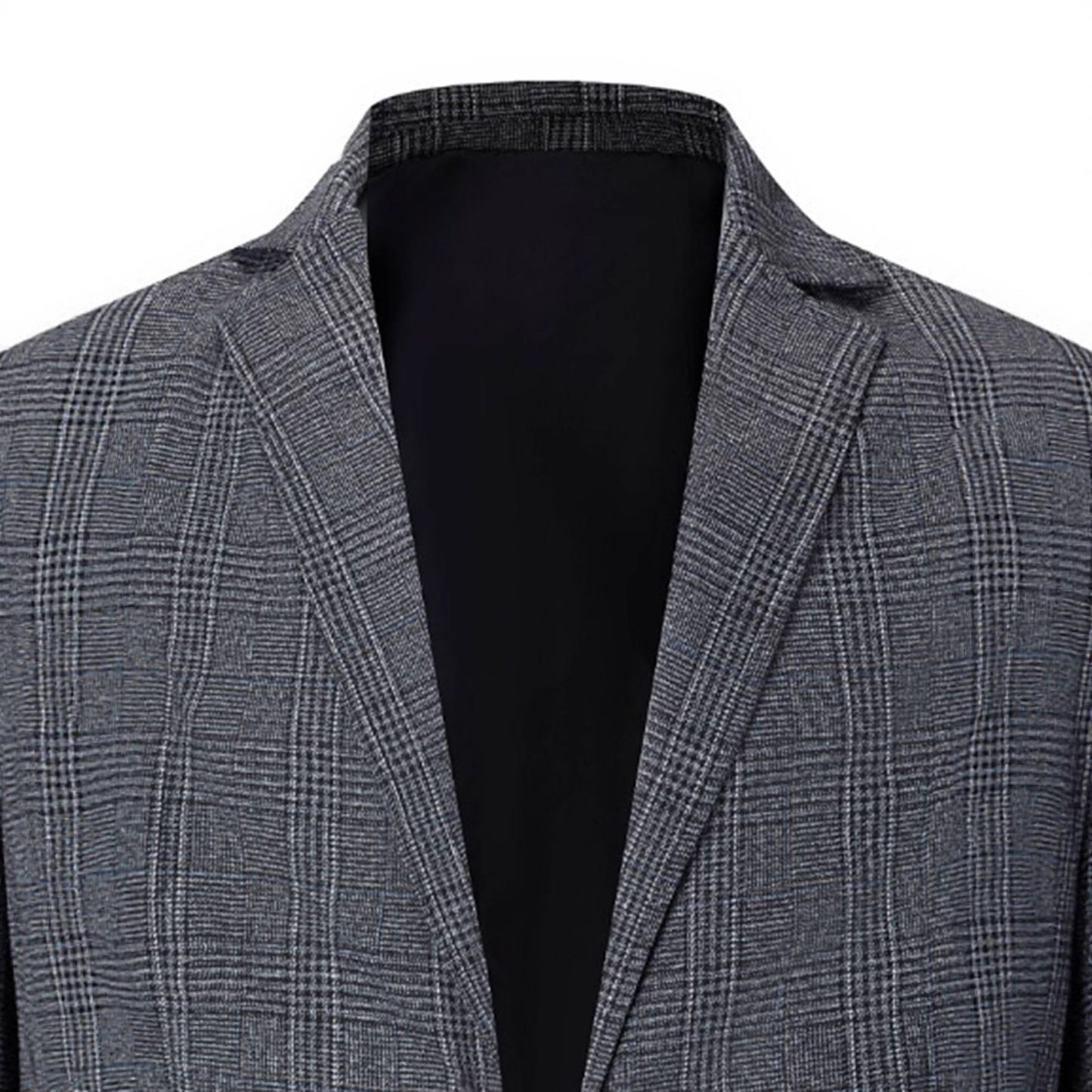 Men's stylish checkered Slim-Fit Blazer Skorter