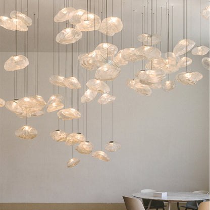 Skorter | CloudNova Glass Pendant Light | Modern Design | Unique Cloud Look | Ambient Lighting