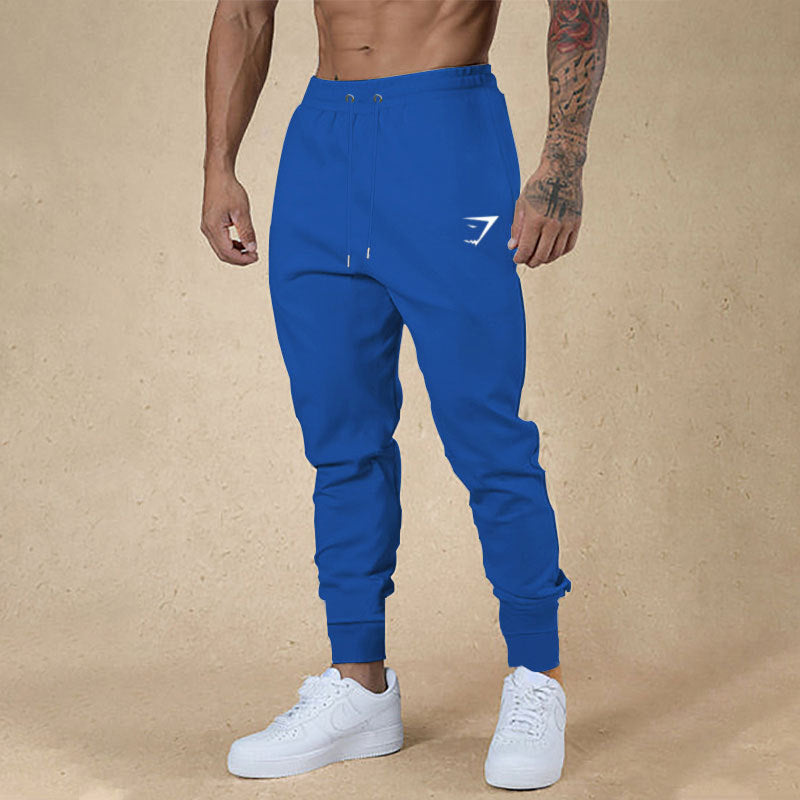 Men's sporty jogging pants with innovative drawstring and elastic waistband Skorter
