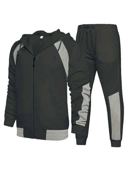Men's tracksuit with functional zipper and elastic cuffs Skorter