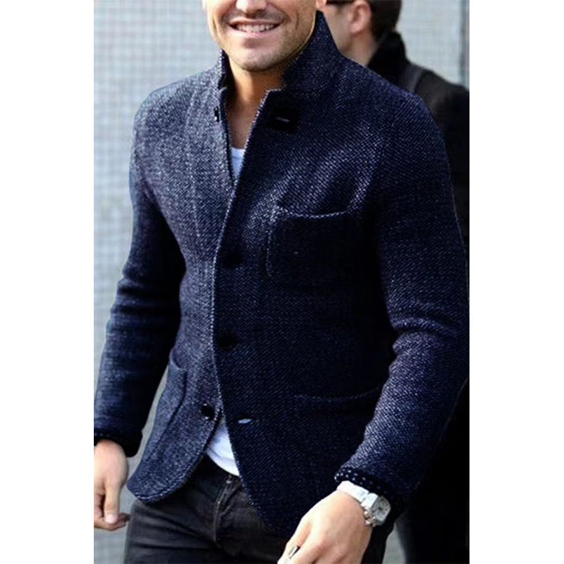 Men's Casual Chic Knit Blazer Skorter