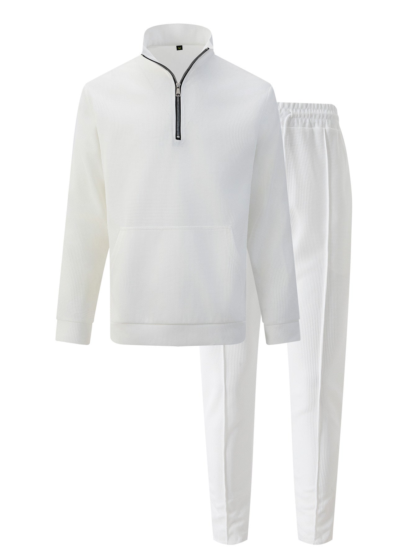 Men's Sporty Zip Sweater with Comfortable Jogging Pants Skorter