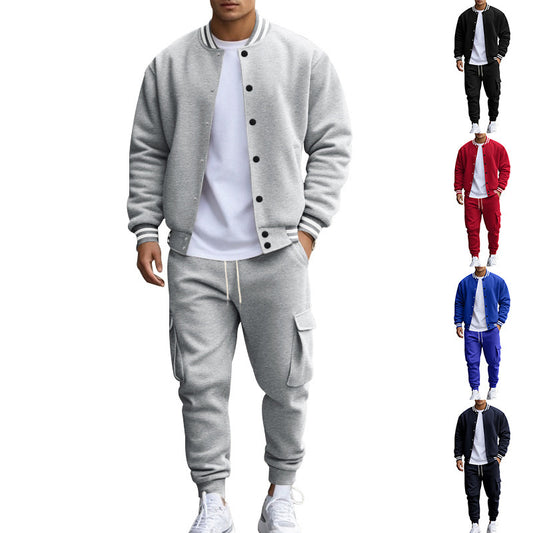 Men's sporty leisure set with balloon cut and practical pockets Skorter