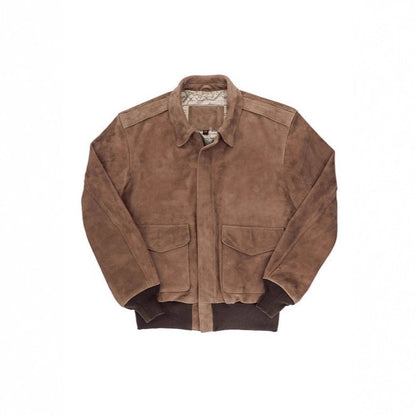 Men's suede jacket with high-quality craftsmanship and practical pockets Skorter