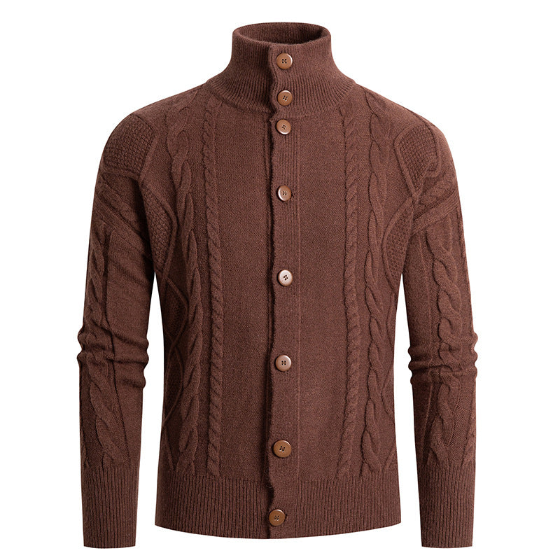 Herrkofta med eleganta kabelmönster Skorter