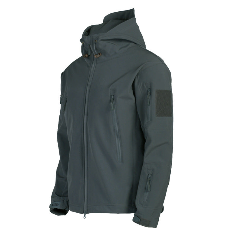 Men's weatherproof functional jacket with multifunctional pockets Skorter