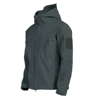 Men's weatherproof functional jacket with multifunctional pockets Skorter