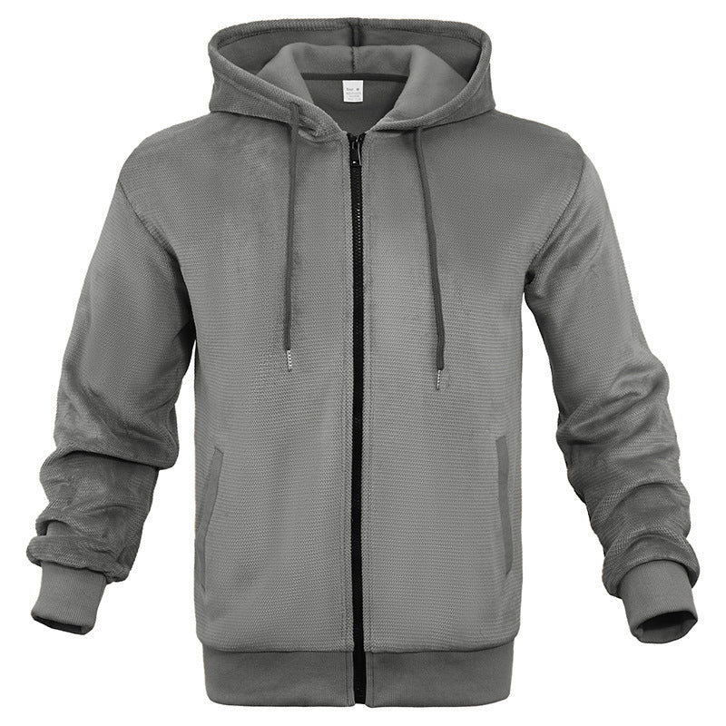 Men's Sporty Hoodie Jacket with Breathable Properties Skorter