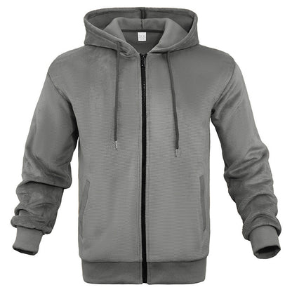 Men's Sporty Hoodie Jacket with Breathable Properties Skorter