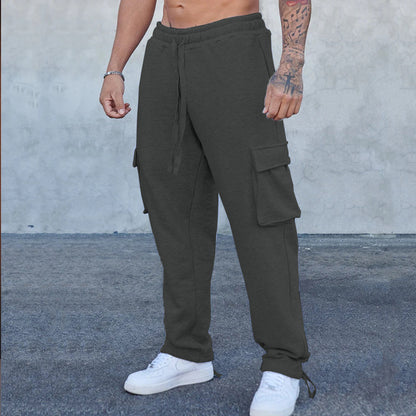 Men's cargo joggers with adjustable waistband and practical side pockets Skorter