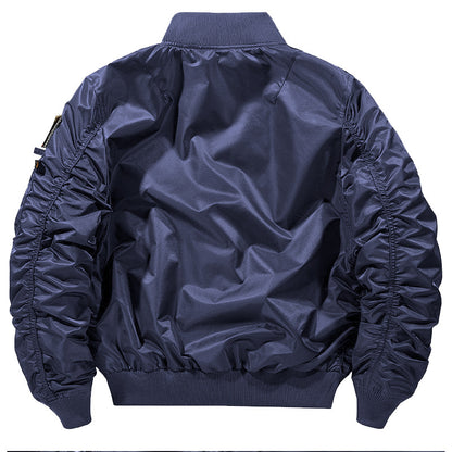 Men's Biker Jacket In A Modern Style with Functional Pockets Skorter