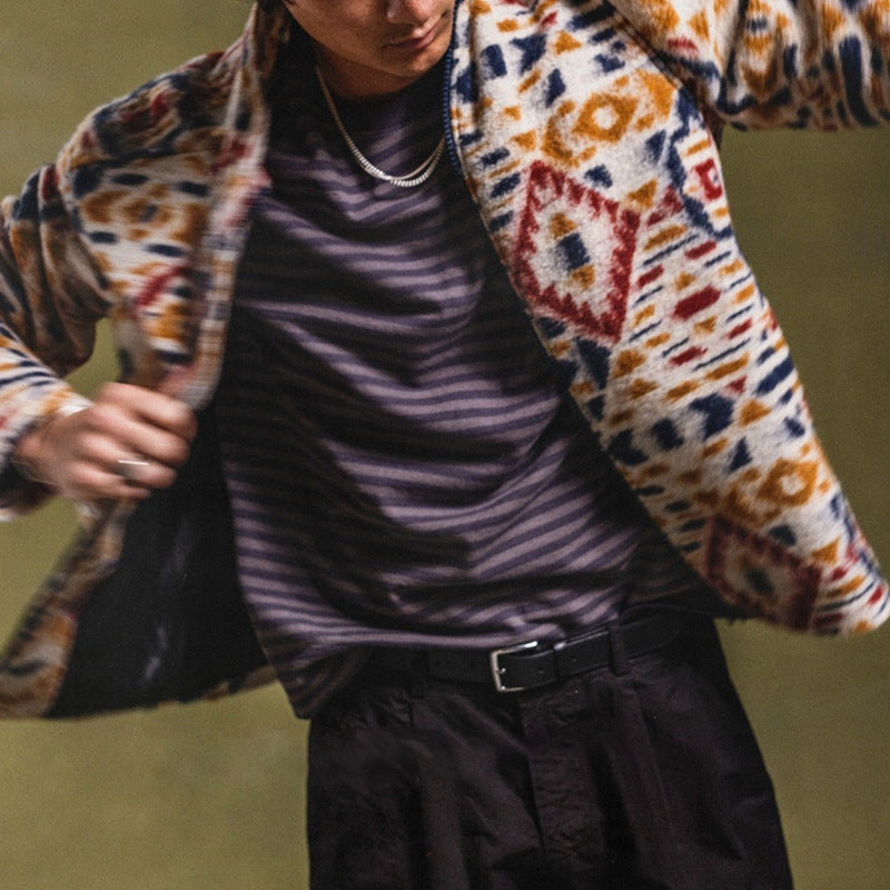 Men's stylish patterned jacket Skorter