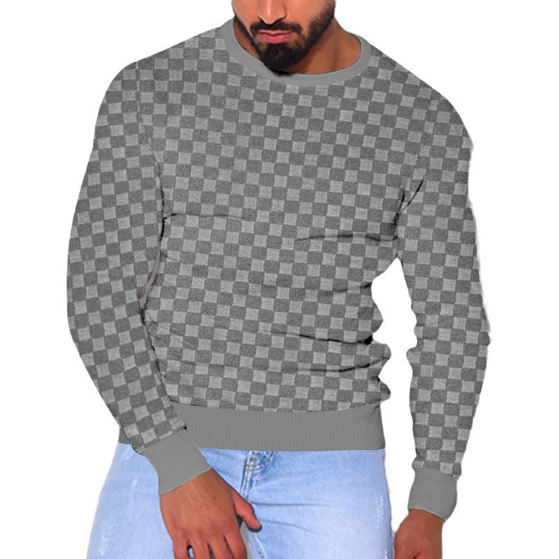 Men's stylish textured sweater Skorter