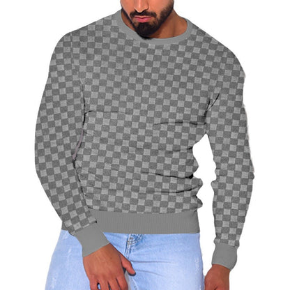 Men's stylish textured sweater Skorter