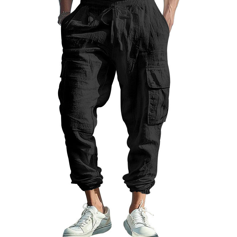 Men's Cargo Jogging Pants with Practical Pockets Skorter