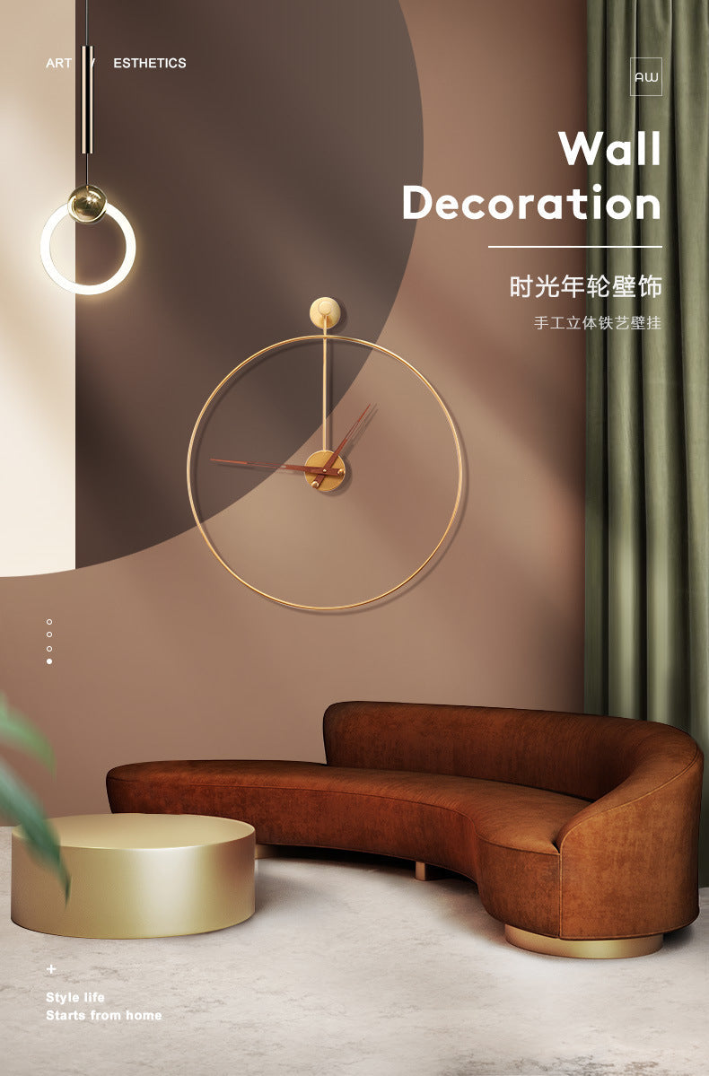 Skorter | Minimalist 16-inch wall clock