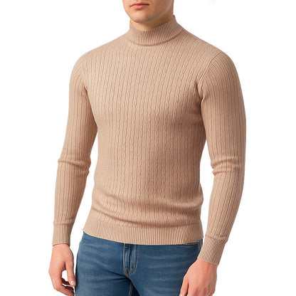 Men's turtleneck sweater made of high-quality knit Skorter