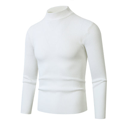 Men's stylish turtleneck sweater made of fine wool Skorter