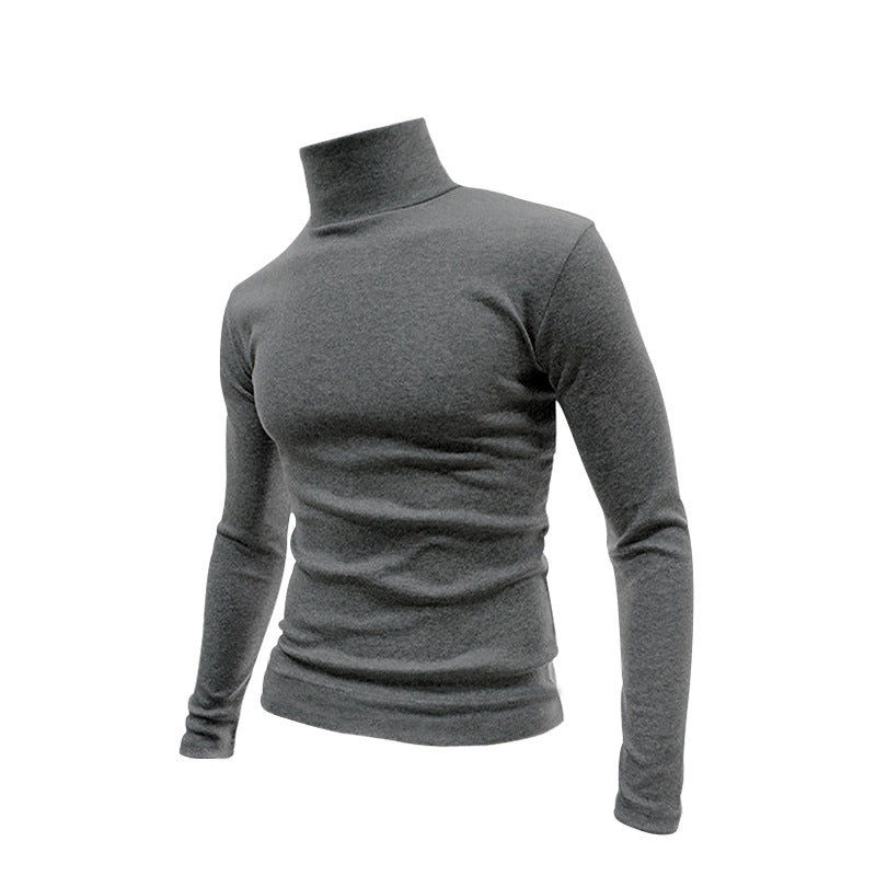 Men's turtleneck sweater made of soft, temperature-regulating material Skorter