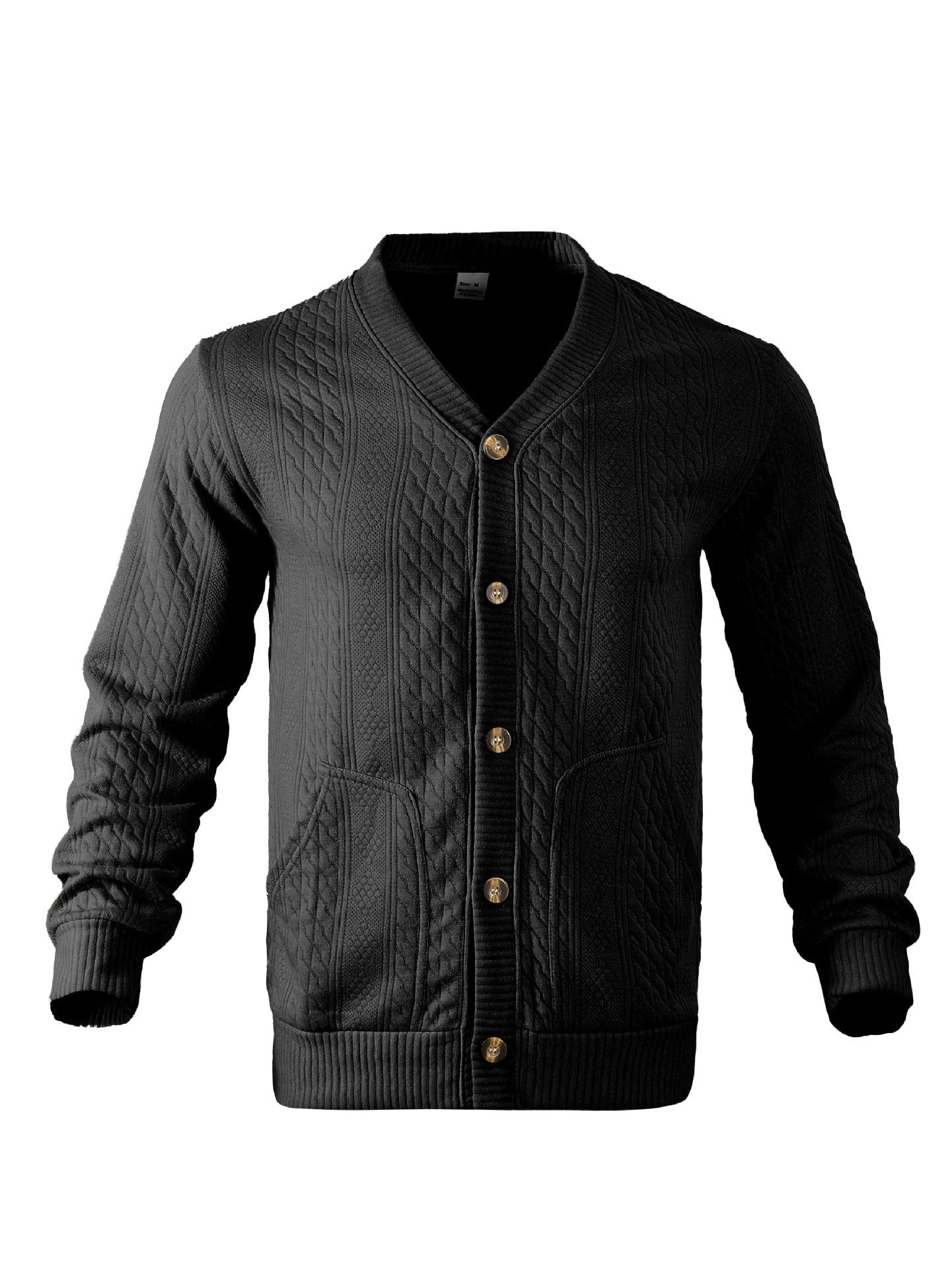 Men's cardigan with modern details and practical pockets Skorter
