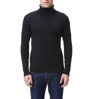 Men's turtleneck sweater made of fine cotton Skorter