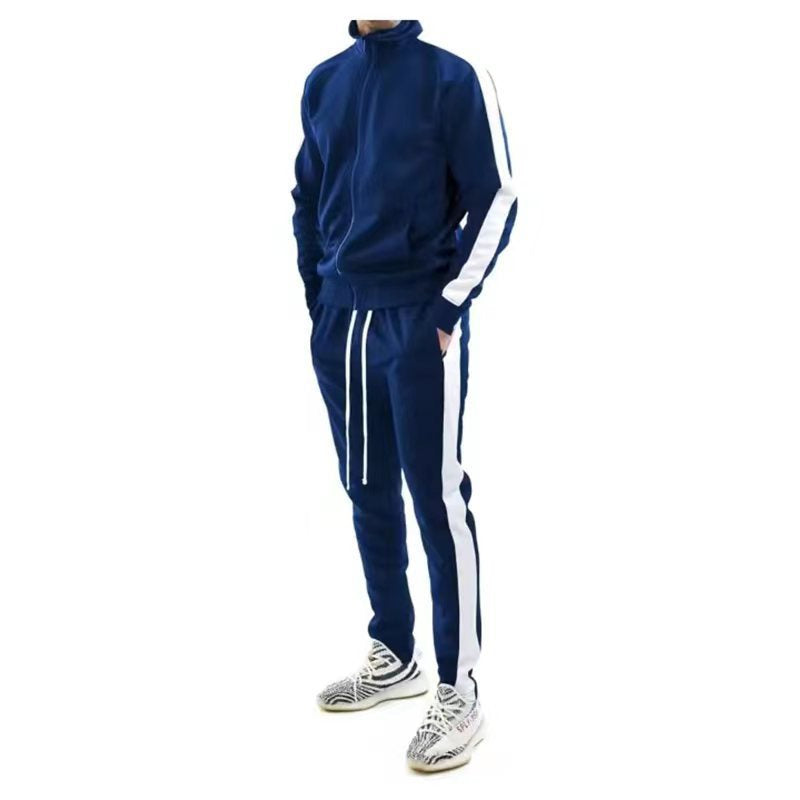 Men's sporty tracksuit with breathable properties and modern accents Skorter