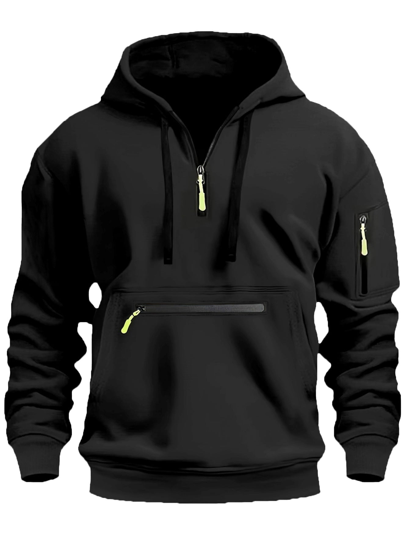 Men's stylish hoodie with practical zippered pockets Skorter