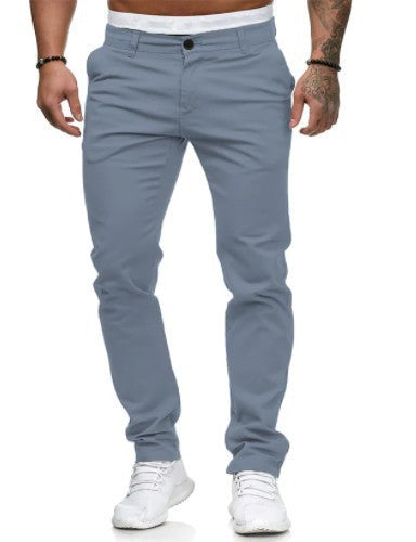 Men's chinos in slim-fit cut from Skorter