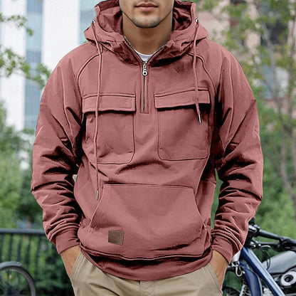 Men's stylish hooded jacket with practical pockets Skorter