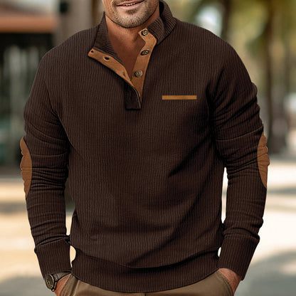Men's sweater with contrasting design elements Skorter