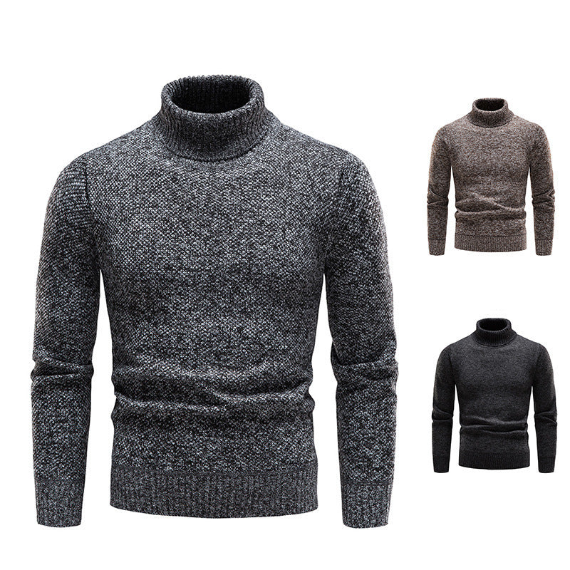 Men's turtleneck sweater made of high-quality wool Skorter