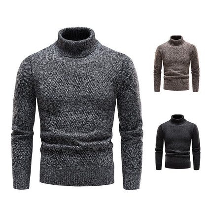 Men's turtleneck sweater made of high-quality wool Skorter
