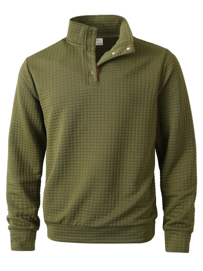 Men's stylish sweater with fashionable stand-up collar Skorter