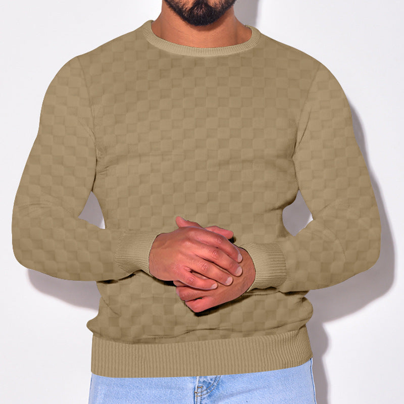 Men's stylish textured sweater Skorter