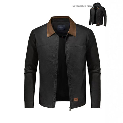 Men's utility jacket with detachable hoodie Skorter