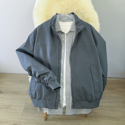 Men's transitional jacket with elastic arm openings and practical pockets Skorter