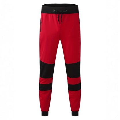 Men's stylish leisure jogging pants with breathable inserts and practical drawstring Skorter