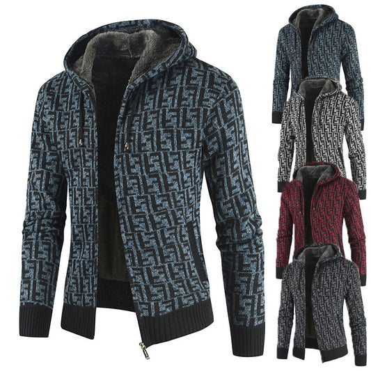 Men's Warm Padded Hooded Jacket Skorter